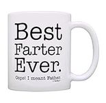 Fathers Day Mug for Dad Best Farter