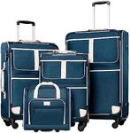 Coolife Luggage 4 Piece Set Suitcas