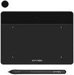 XP-PEN Deco Fun XS OSU Tablet Graphic Drawing Tablets 4x3 Inches Pen Tablet with Battery-Free Stylus (Black)