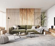 INLENDISH Century Velvet 3 Seater Sofa Set | Comfortable Living Room | Luxurious Sofa - (Dark Green)