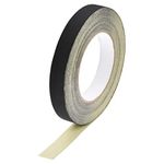 uxcell 18mm Acetate Cloth Tape for Laptop Electric Auto Guitar Repair High Temperature Adhesive Tape Black 30m/98.4Ft