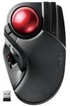 Elecom trackball Mouse Wireless Ootama 8 Button tilt Function Black M-HT1DRXBK