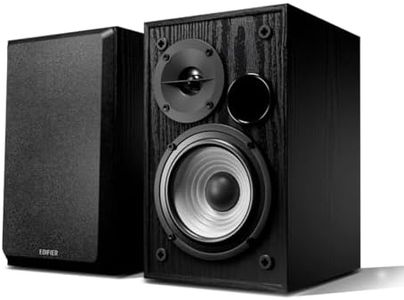 Edifier R990BT Bluetooth 5.4 Bookshelf Speakers, 2.0 Active Multimedia Speaker, 24W Output Power, RCA/AUX/Bluetooth Inputs, Digital Audio Processing, MDF Enclosure, App Control, for PC/Smartphone/TV
