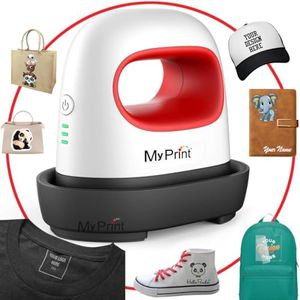 MY PRINT | Mini Heat Press Machine for t Shirts | Mini Heat Press Machine for DTF Sticker Print | Neck Label Printing | DTF Printing | Vinyl Printing | HTV Printing