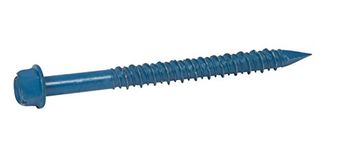 CONFAST 1/4 x 1-1/4 Hex Head Concrete Screw Anchor with Drill Bit (100 per Box)