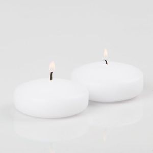 Richland Floating Candles 3" White Set of 12