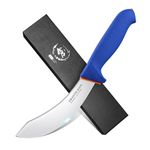 DRAGON RIOT 6 Inch Skining Knife, Beef Skinning Knife for Meat Cutting Stainless Steel Meat Butcher Processing Knife