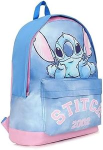 Disney - Lilo et Stitch - Sac à dos pour fille - Bleu, bleu
