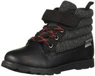 Carter's Boys's COPA Ankle Boot, Black, 10