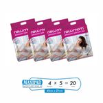 NewMom Maternity Pads - Maxi, 5 piece * pack of 4 (White)…