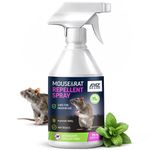 AMZ Brand Premium Mouse Repellent Spray - 250 ml | Anti-Rat Peppermint Oil Spray | Natural Mint Extract, Pleasant Scent | Safe & Non Toxic Rodent Deterrent | Family & Pet Friendly | Humane Deterrent