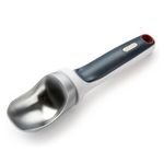 Zyliss E980087U Gray Right Ice Cream Scoop, Aluminum
