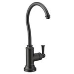 Moen S5510BL Sip Traditional Beverage Faucet, Matte Black