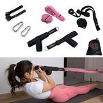 EchoMe Portable Pilates Kit, Pilates Kit for Home Gym with Pilates Resistance Bands, At Home Workout Equipment for Women Kit,Travel Pilates Reformer for Pilates Exercise and Body Workout (Pink)