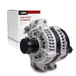 TSSLIIN High Output Upgraded Alternator For/Chrysler 300 2011-2021 For/Dodge Challenger 2015-2021, Charger, Durango For/Jeep Grand Cherokee 2011-2020 For/Ram 1500, 3.6L, 12V 180A CW 6-Groove 4801778AF