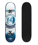 Krypontics Pop Series 31" Complete Skateboard - Sky Blue-Rays