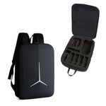 GetZget® Carrying Case Bag for DJI Mavic 3 Pro & Classic with Premium Storage Backpack- EVA Foam Padding Ensures Ultimate Drone & Accessories Safety