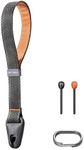 PGYTECH Camera Wrist Strap for Photographers Adjustable Quick Release Camera Hand Strap for Sony, Nikon, Canon, Gopro (Dark Grey)