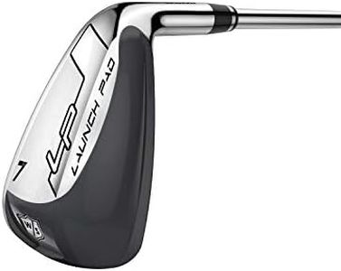 Wilson Men's W/S Launch Pad Irons GW Golf Irons, Uniflex, For Right-Handed Golfers, Steel, GW