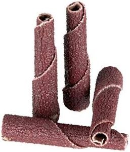 3M Cartridge Roll 341D - 80 Grit, X-Weight Backing - Metal Sanding and Finishing - Die Grinder Abrasives - 1/4' x 1.5' x .125'