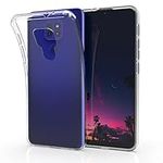 kwmobile Case Compatible with Motorola Moto G9 Play/Moto E7 Plus - Clear Case Soft Slim Flexible Protective TPU Phone Cover - Transparent