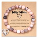 Shonyin New Mom Gift for Women, Mom to be Gifts for Women Maternity After Birth Pregnancy Gifts for First Time Moms Newborn Gifts Mama Bracelet Expectant Mom Gifts for Daughter Wife Friend Sister Aunt Niece
