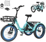 MOONCOOL Electric Tricycle for Adul