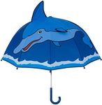 Kidorable Boys' Dolphin Umbrella, Blue, One Size