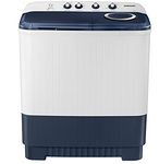 Samsung 9.5 kg, 5 Star, Hexa Storm Pulsator, Semi-Automatic Top Load Washing Machine Appliance (WT95A4200LL/TL, Air Turbo Drying, LIGHT GRAY)