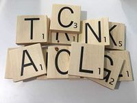 Scrabble Blocks/Wall Art - 3.5"x3.5