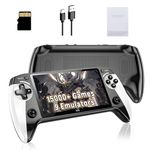 X9 Retro Portable Gaming Console, Handheld Emulator Games Console with Built in 15000+ Video Games 9 Emulators, 5.5 Inch HD Screen, Support Bluetooth & TV Output & E-book Function, 3D Joysticks