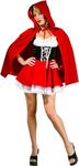 Rubies Costume Secret Wishes Sexy Red Riding Hood, Red, Medium