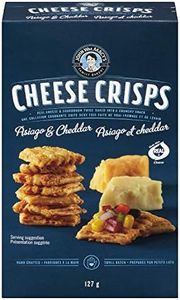 John Wm. Macy's Cheddar & Asiago Cheesecrisps, 127g