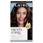 Clairol Nice'n Easy Crème Permanent Hair Dye, 4 Dark Brown, 230g