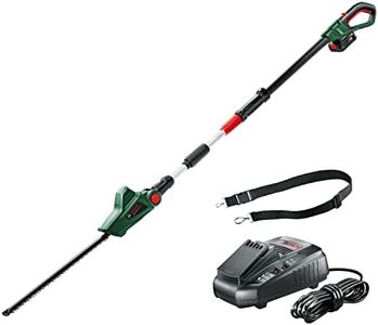 Bosch Home & Garden Bosch Cordless Telescopic Hedge Cutter UniversalHedgePole 18 (With 1 x 2.5Ah Battery and Fast Charger)