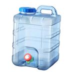 Water Container with Spigot, 20L BPA Camping Water Storage Jug Water for Outdoor Hiking & Camping Kit