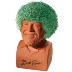 Chia Pet Bob Ross, The Joy of Painting, Decorative Pottery Planter, Easy to Do and Fun to Grow, Novelty Gift, Perfect for Any Occasion