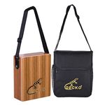 Btuty Traveling Cajon Box Drum Hand Drum Portable Wood Percussion Instrument with Strap Carrying Bag