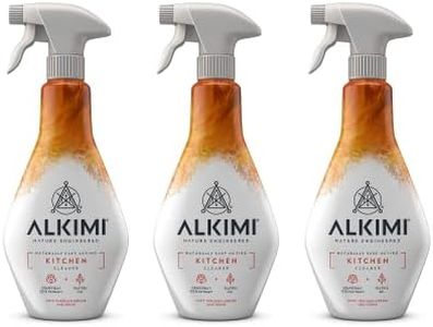 ALKIMI Kitchen Cleaner Spray, 500ml, 3 Pack – Nature Engineered, Degreaser Spray with Anti-Microbial, Anti-Septic and Anti-Fungal Properties, Powerful Natural Kitchen Eco Cleaning Spray