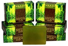 Vaadi Herbals Becalming Tea Tree Soap Anti Acne Therapy, 75gms x 6