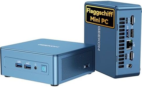 GEEKOM IT12 Mini PC mit Intel i5-12450H, 16GB DDR4 RAM 512GB(Bis zu 4TB) SSD Mini PC Windows 11 Pro mit 2.5G LAN|SD-Kartenleser|Wi-Fi 6E|Bluetooth 5.2|2*USB4 8K Mini Desktop PC für Home&Office&Busiess