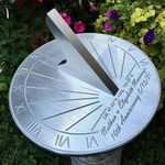 Custom Engraved Unique Sundial - Ci