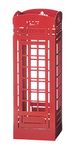 Mango Steam U.K Telephone Booth, 55 cm Tall, Red Umbrella Stand - for Entryway & Living Room