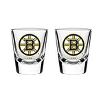 NHL Boston Bruins Shot Glass, 2-Pack