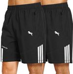 JUST RIDER Men Shorts || Men Shorts Sports || Men Shorts Gym (Short-05-08) || Shorts for Men's | Men's Sports Shorts || Short for Running, Gym & Sports (in, Alpha, XL, Regular, Black)