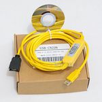 Usb-cn226 Programming Cable for Omron Cs/cj Cqm1h Cpm2c PLC,Support Win7 Yellow