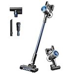 Eureka AK10 Cordless Vacuum Cleaner 26KPa, 450W Powerful Stick Vacuum Cleaner for Multi Flooring Deep Clean, Cordless Stick Vacuum of Max. 60 Mins Runtime, w/Detachable Battery & LED Display