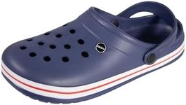 Keanu Unisex Contrast Band Clogs - 