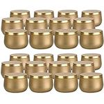 Black Candle Tins 24 Pieces,8oz Can