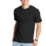 Hanes Men's Short Sleeve Beefy-T, Black, 3XL